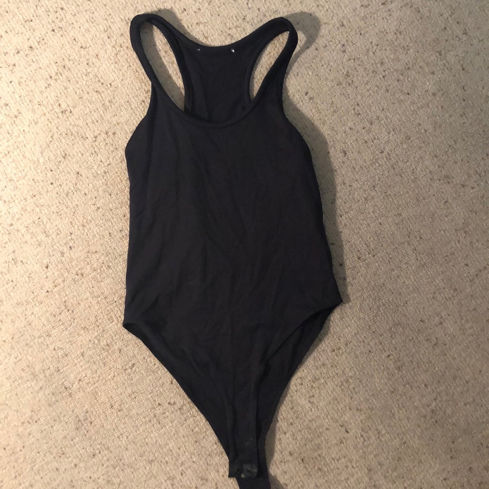 Navy Body Suit